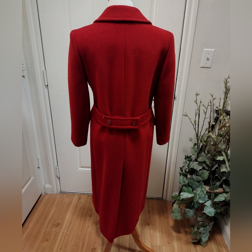 Pendleton 100% Wool Elegant Red Double-Breasted W… - image 4